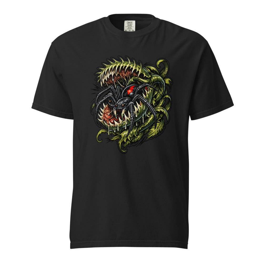 Venus Flytrap vs Black Widow Tattoo Tee - Unisex Staple T-Shirt