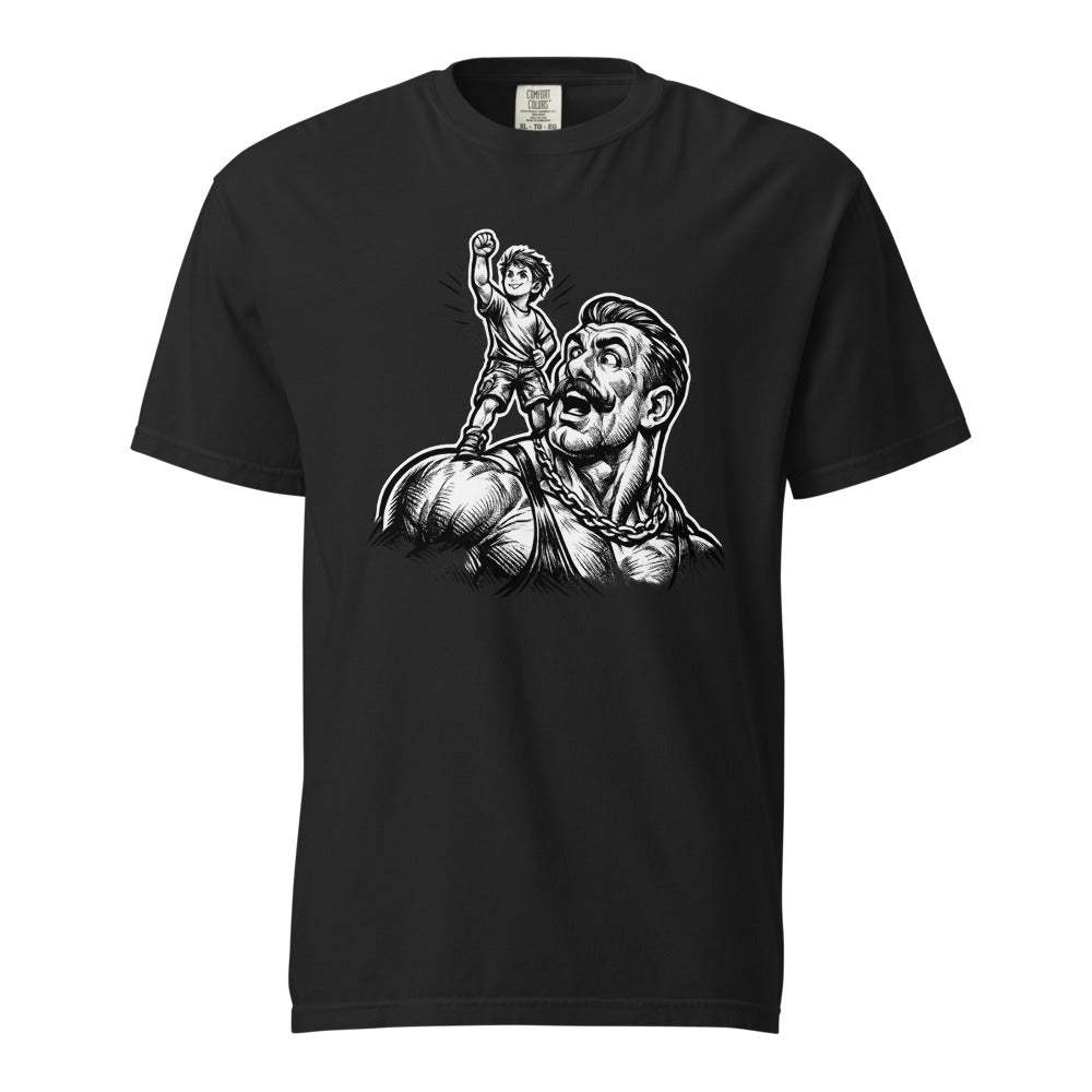 David vs Goliath: The Underdog Victory Tee - Unisex Staple T-Shirt
