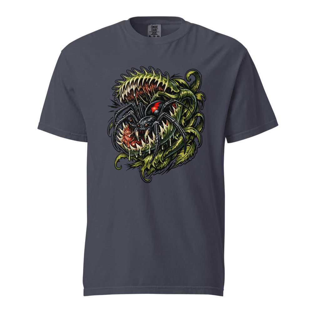Venus Flytrap vs Black Widow Tattoo Tee - Unisex Staple T-Shirt