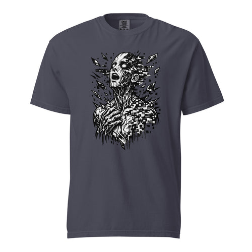 Digital Circus Glitch – Serious Tattoo Art Tee - Unisex Staple T-Shirt