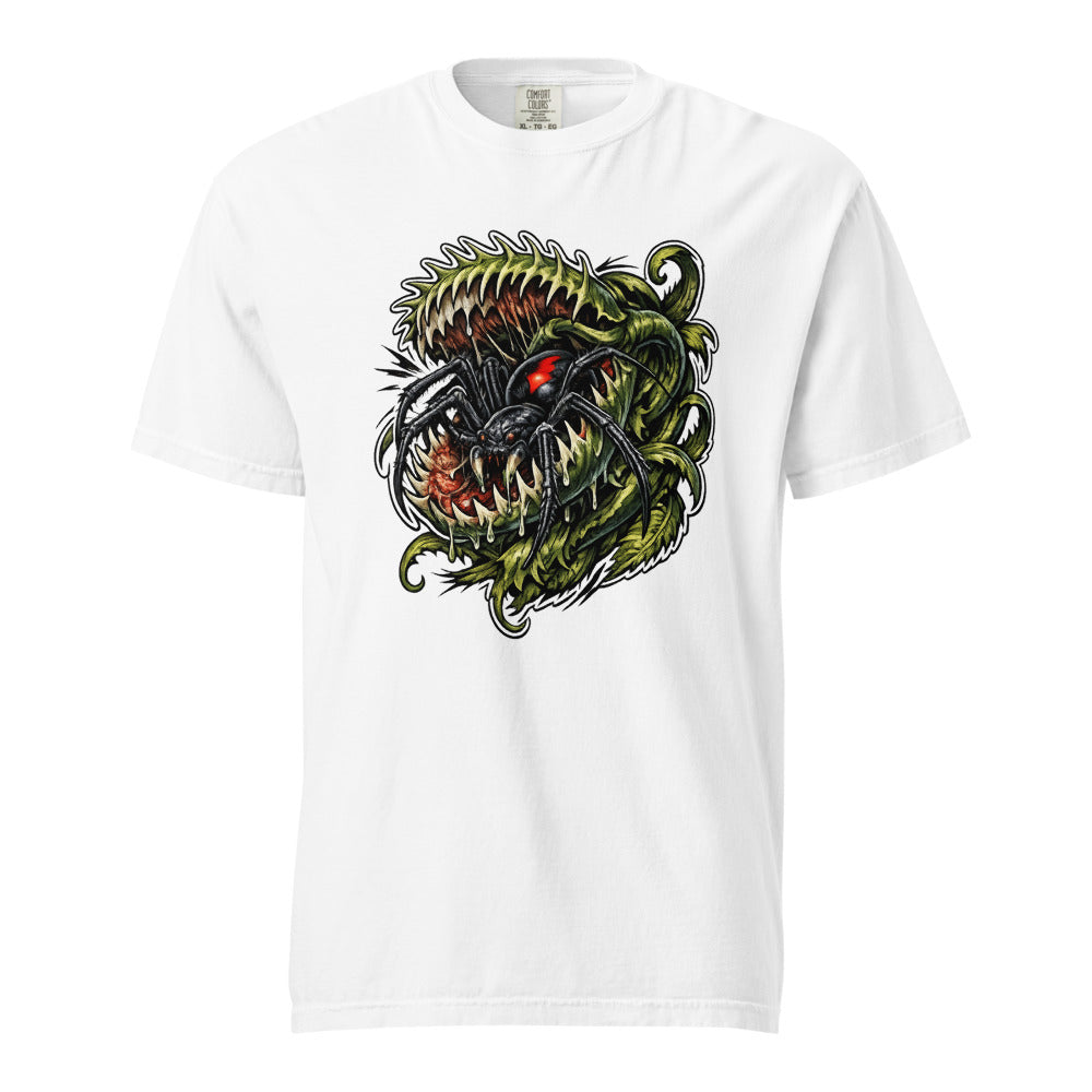 Venus Flytrap vs Black Widow Tattoo Tee - Unisex Staple T-Shirt