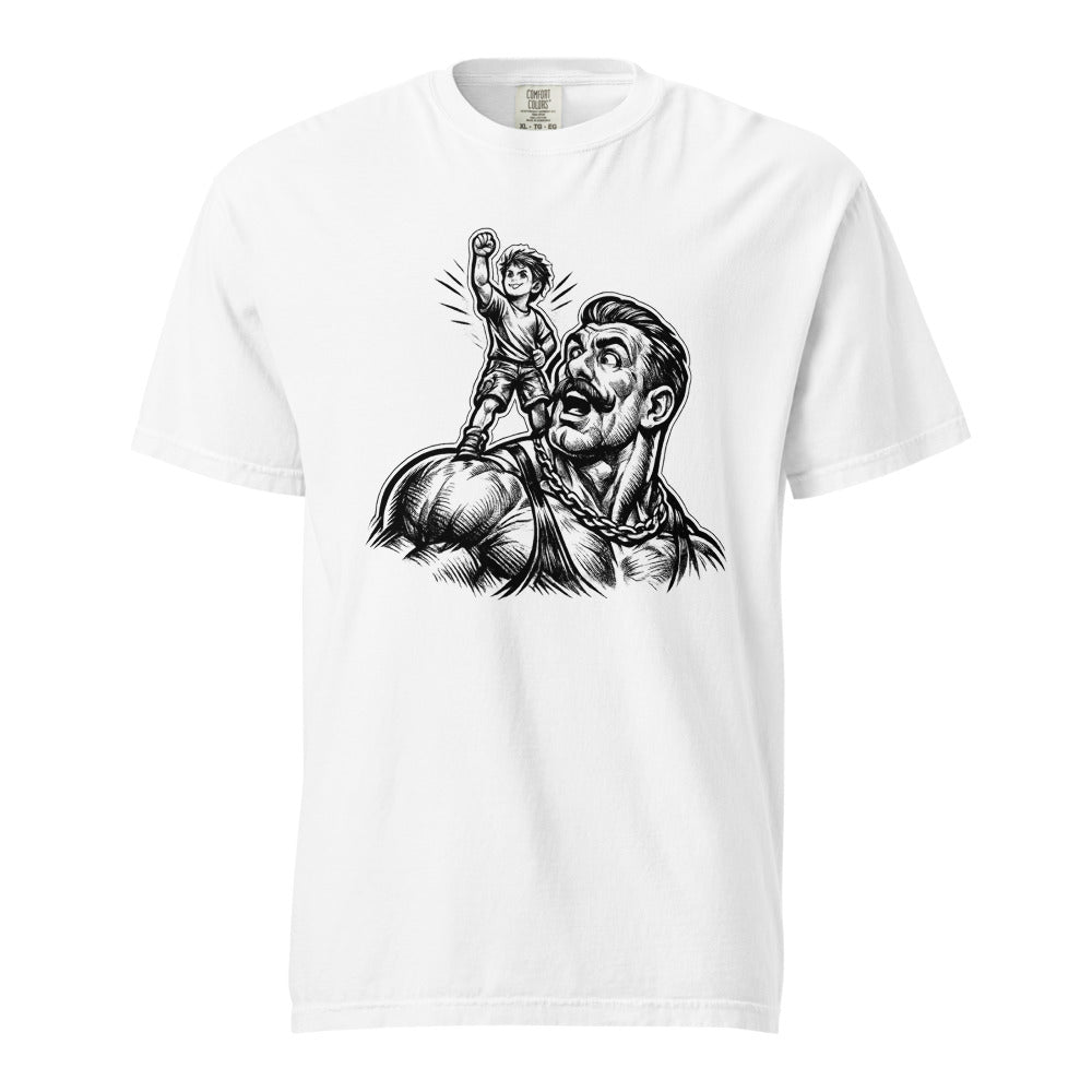 David vs Goliath: The Underdog Victory Tee - Unisex Staple T-Shirt