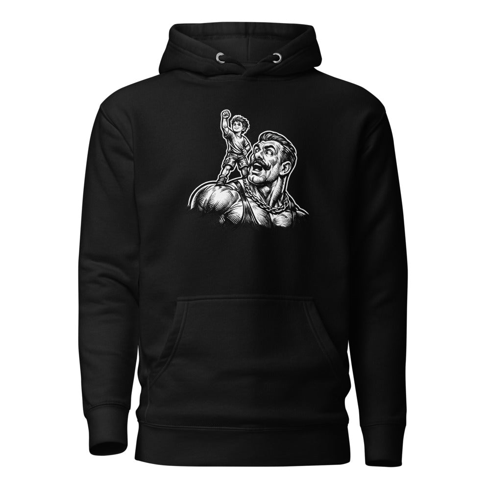 David vs Goliath: The Underdog Victory Tee - Unisex Heavy Blend Hoodie