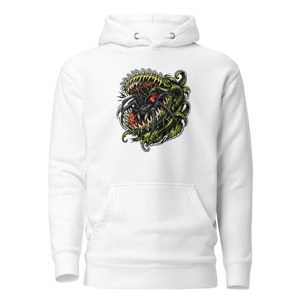 Venus Flytrap vs Black Widow Tattoo Tee - Unisex Heavy Blend Hoodie